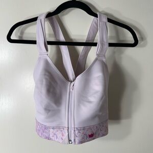 SHEFIT adjustable Light Purple Sports Bra Size 2 Luxe